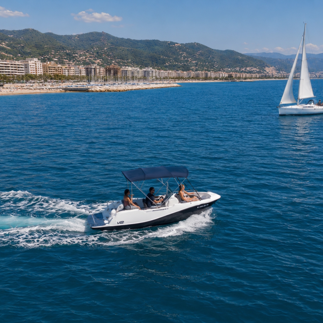 Alquiler de barco sin necesidad de tituñación en Barcelona y navega libremente Alquiler de barco sin necesidad de tituñación en Barcelona y navega libremente