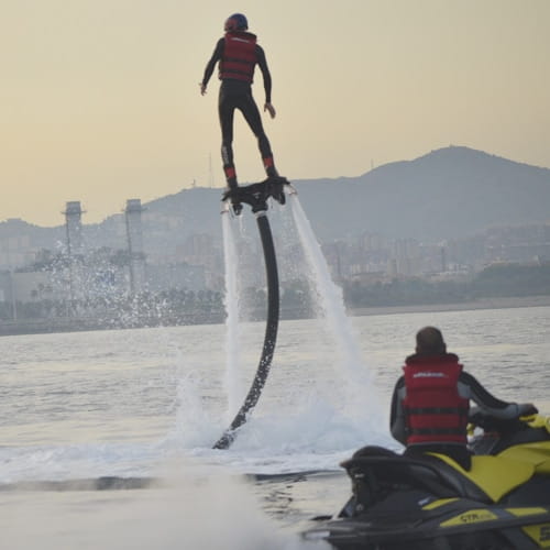 Flying with the Flyboard