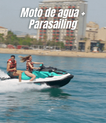 Ibiza Pack Moto agua + Parasailing