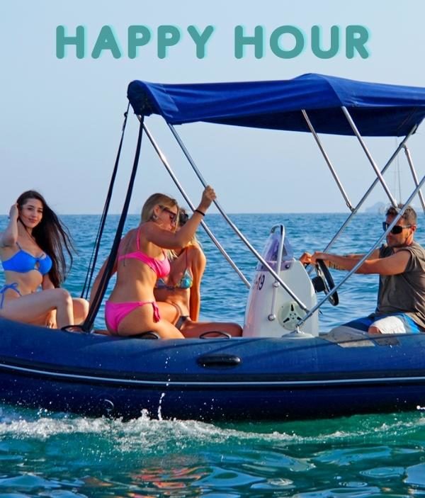 Promoción Happy Hour Barco sin licencia Falcon