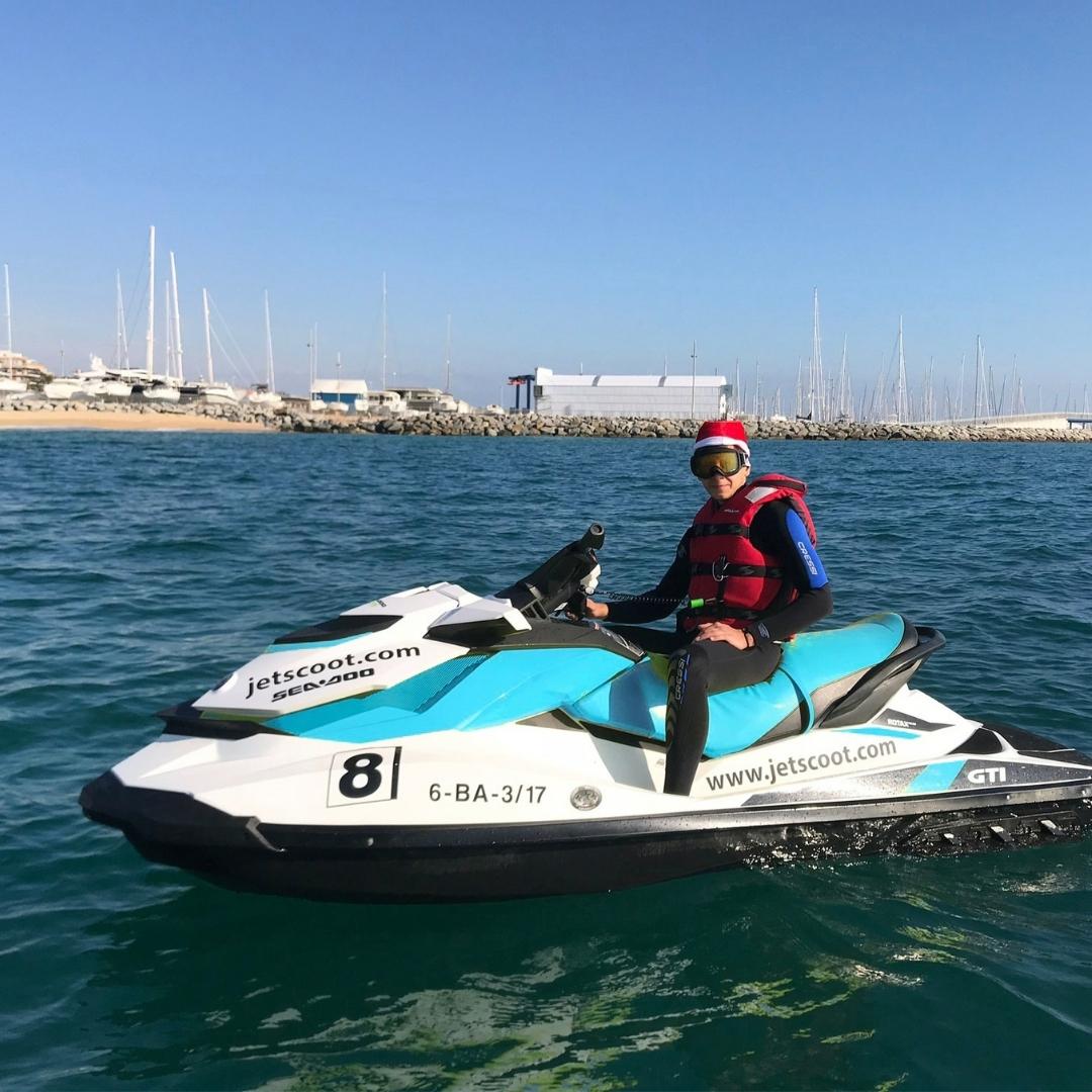Experiencia en moto de agua por Navidad en Barcelona