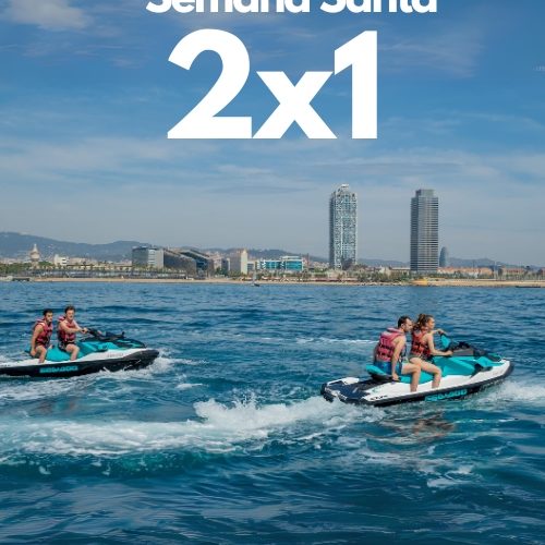 Oferta moto de agua 2x1 Semana Santa